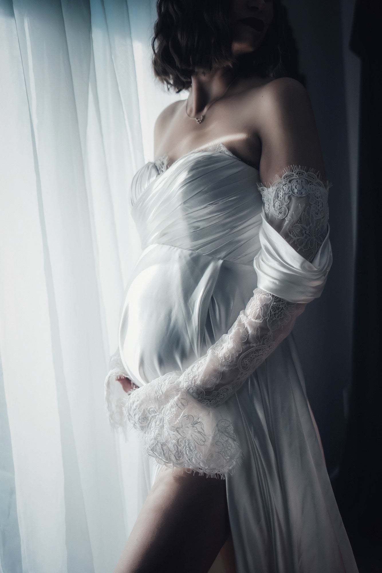 Lucy Maternity Bridal Gown