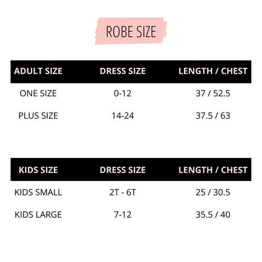 Light Blue Floral Satin Robe