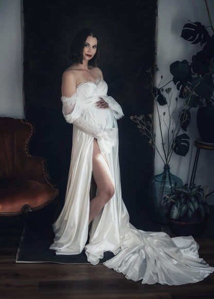 Lucy Maternity Bridal Gown