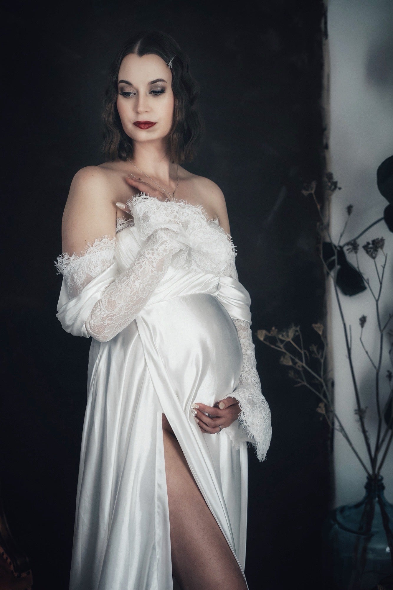Lucy Maternity Bridal Gown