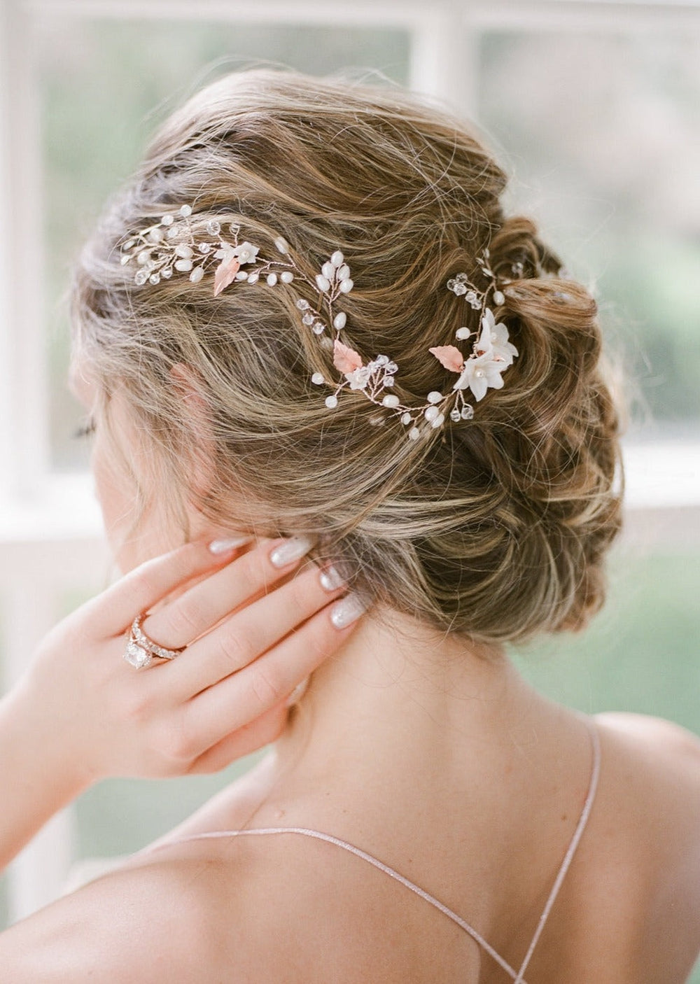 ETTA Pearl & Crystal Bridal Hair Vine