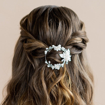 EMERSON Round Floral Vine Hair Pin