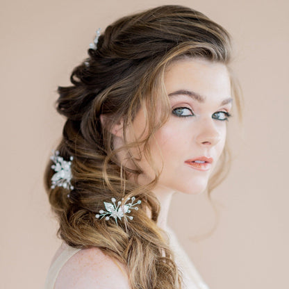 CAMERON Floral Bridal Hair Pins